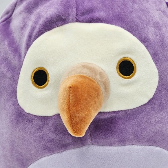 Squishmallow 11" Neha Dodo Bird Soft Purple Pre Historic Bird Plush - Picture 2 of 7